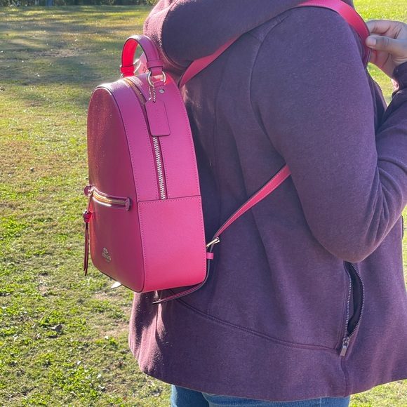Coach Pink Backpack - Picture 8 of 10